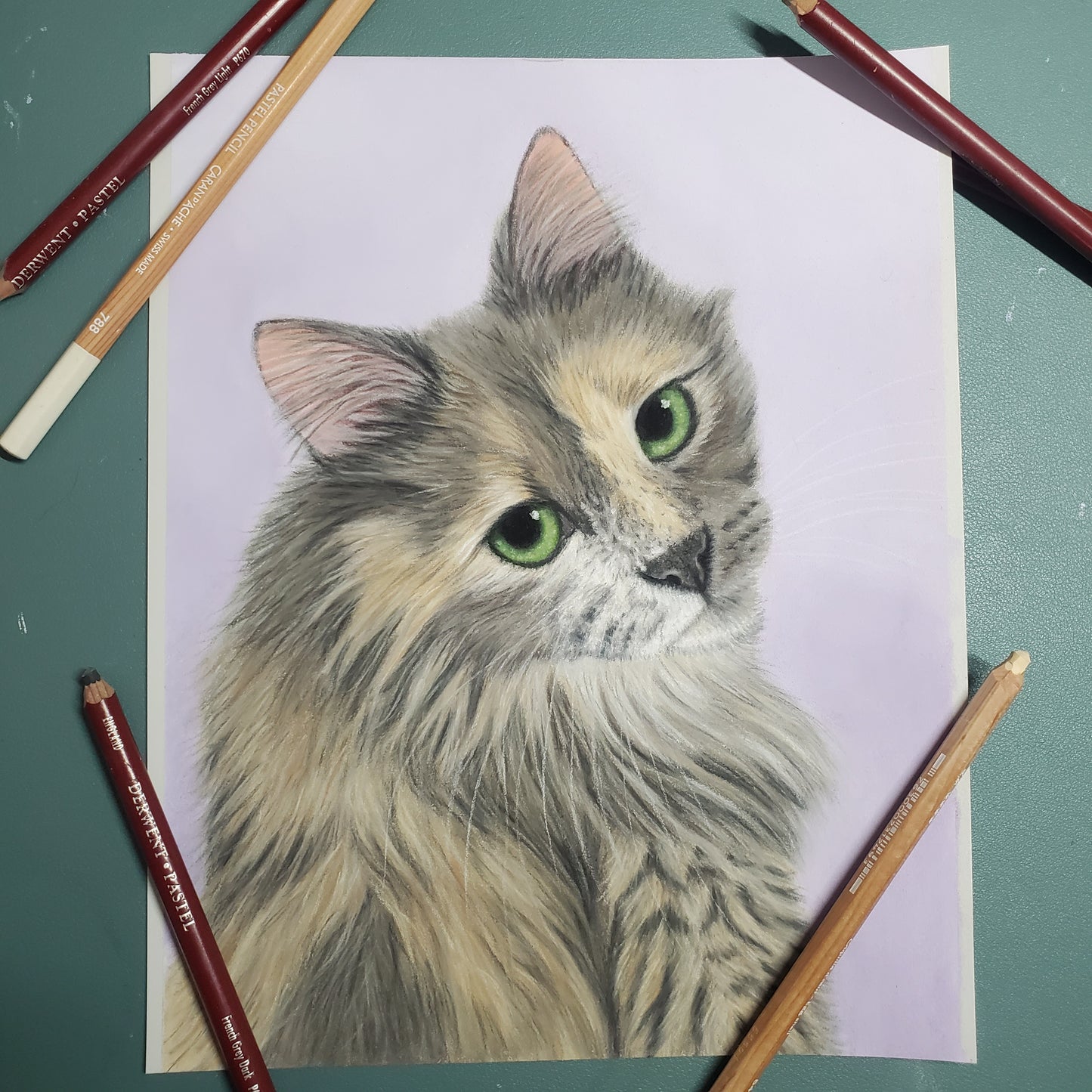 Pastel Pet Portrait