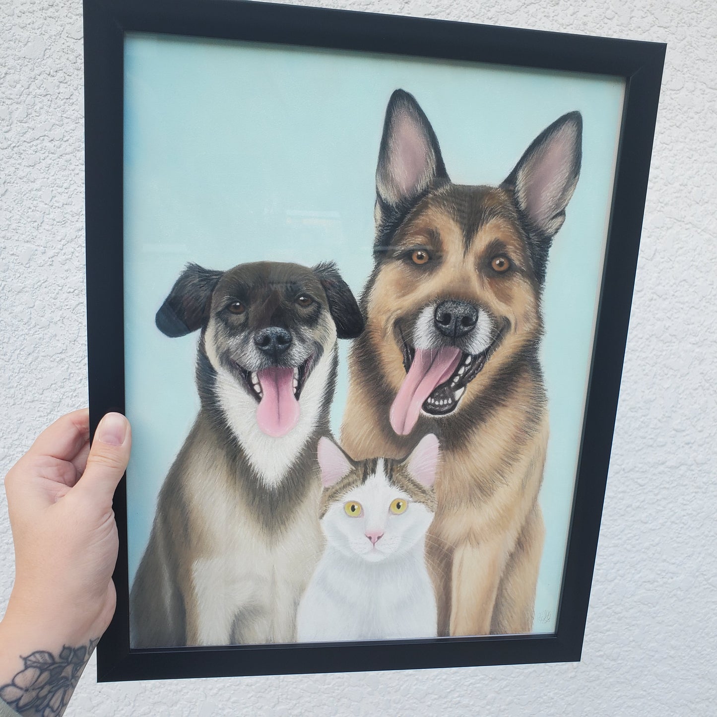 Pastel Pet Portrait