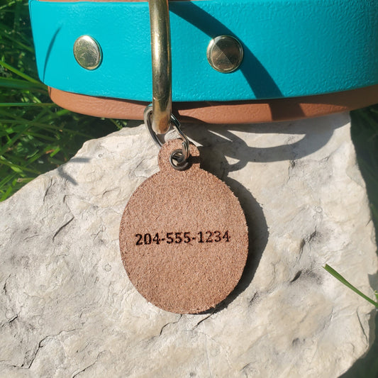 Leather Pet Tag