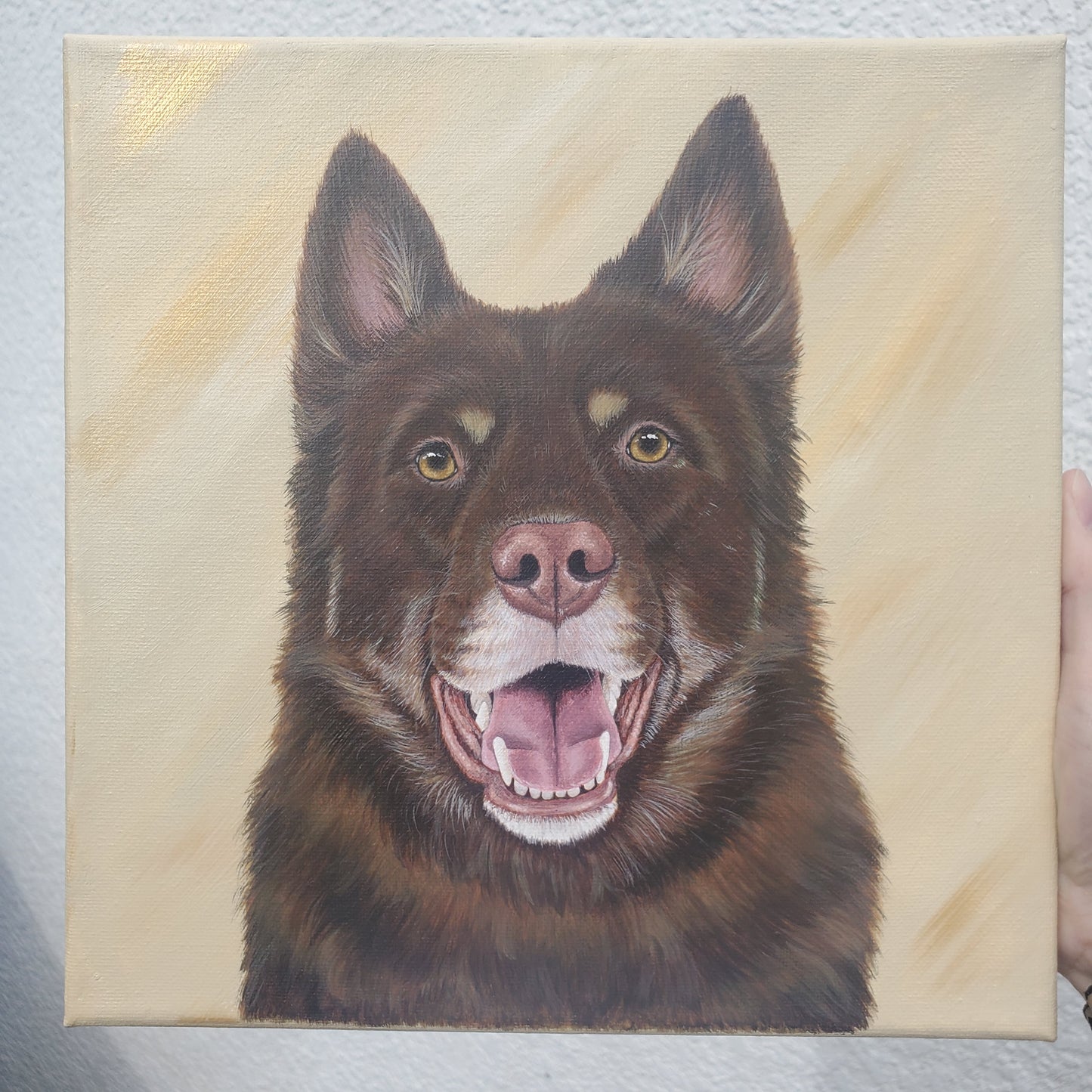 Canvas Pet Portrait