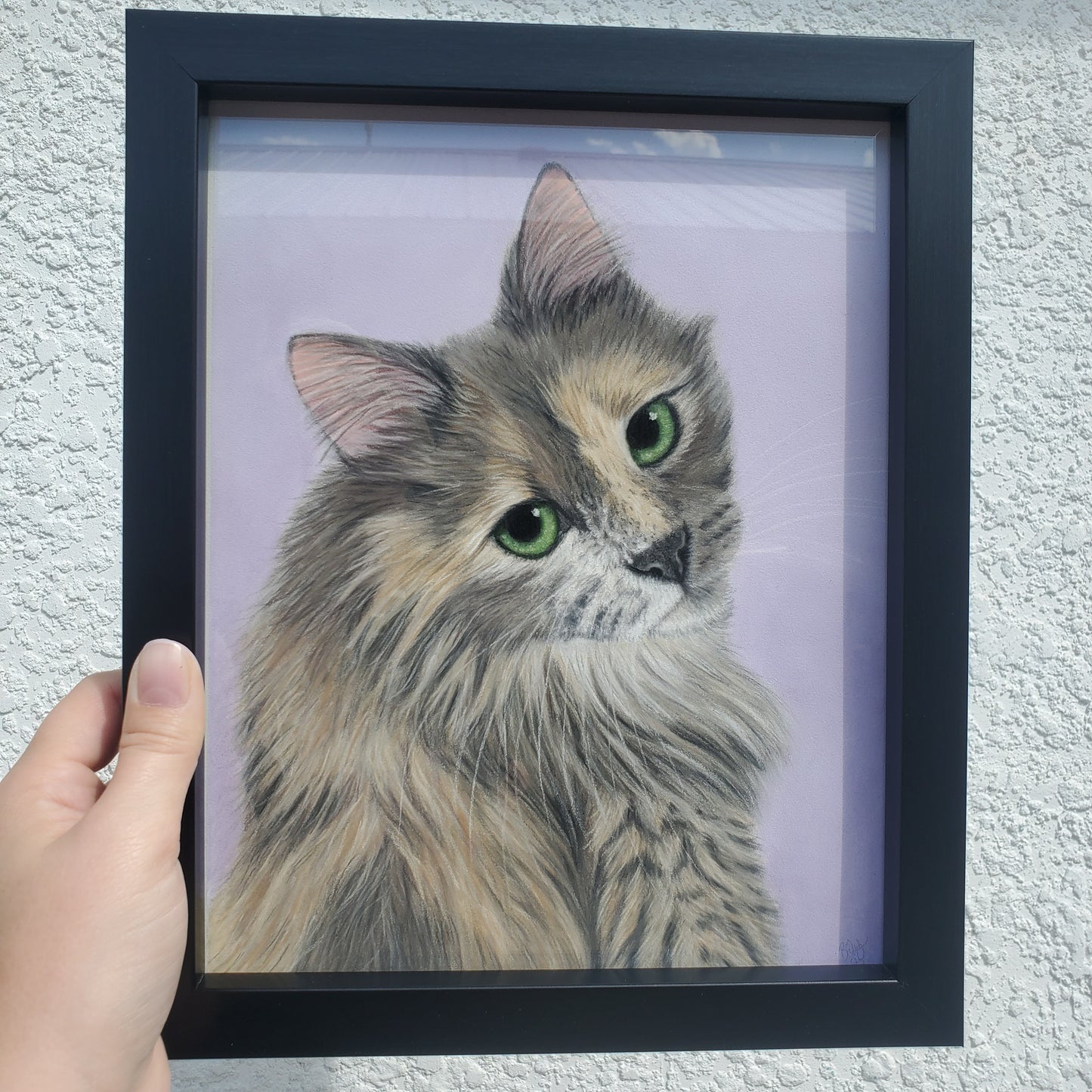 Pastel Pet Portrait