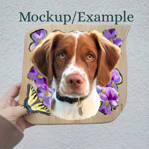 The Woodland Keepsake Portrait