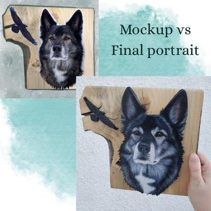 The Woodland Keepsake Portrait