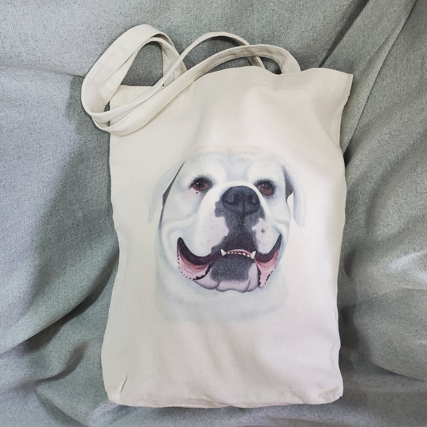 Pet Portrait Tote Bag
