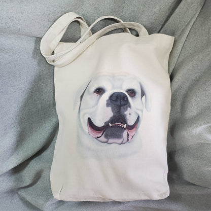Pet Portrait Tote Bag