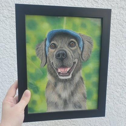 Pastel Pet Portrait
