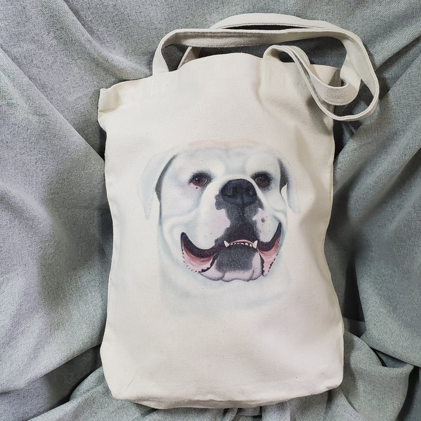 Pet Portrait Tote Bag