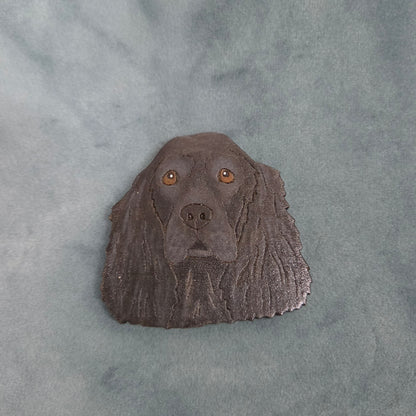Hand-Painted Wooden Dog Breed Magnet