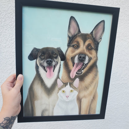 Pastel Pet Portrait