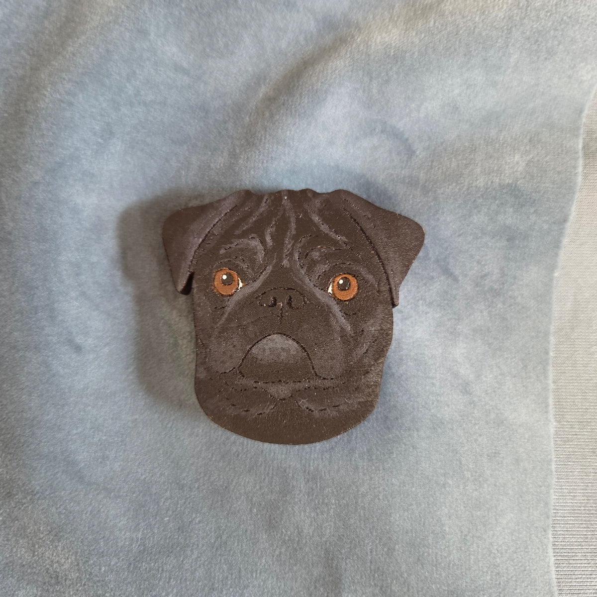 Hand-Painted Wooden Dog Breed Magnet
