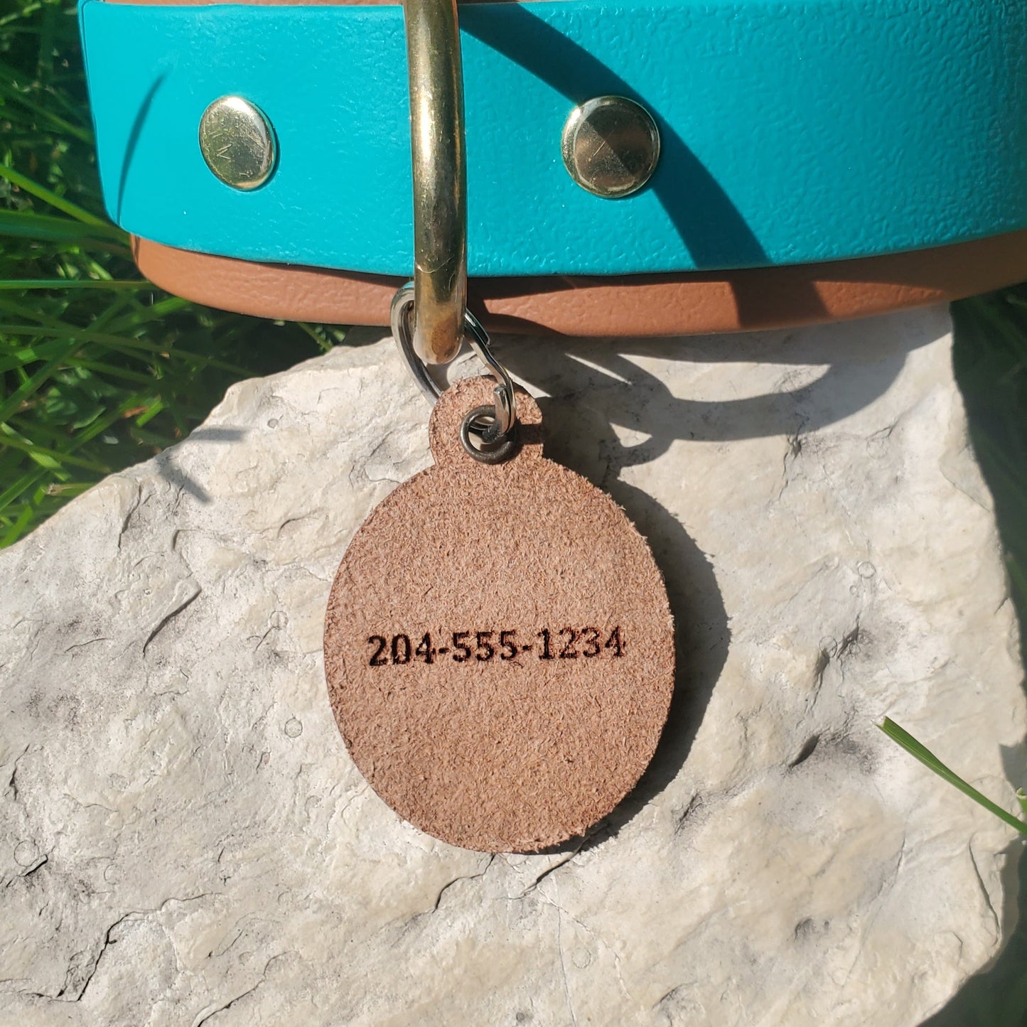 Leather Pet Tag