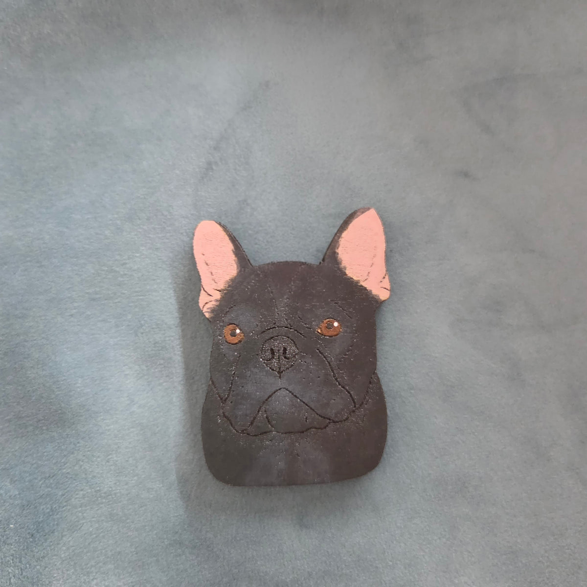 Hand-Painted Wooden Dog Breed Magnet