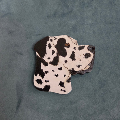 Hand-Painted Wooden Dog Breed Magnet