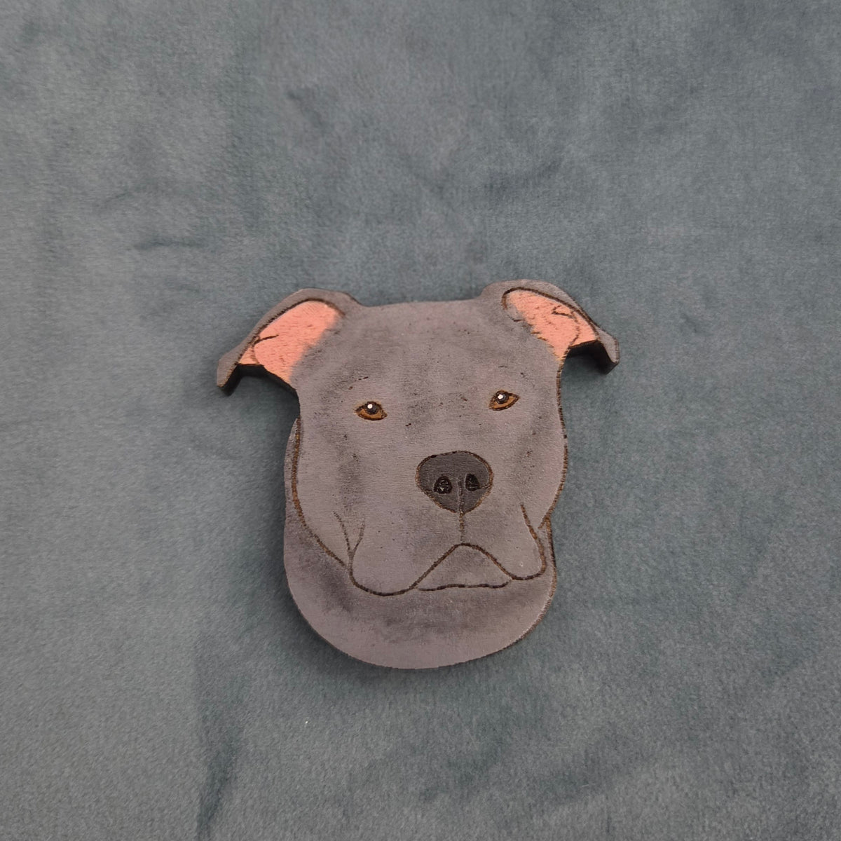 Hand-Painted Wooden Dog Breed Magnet