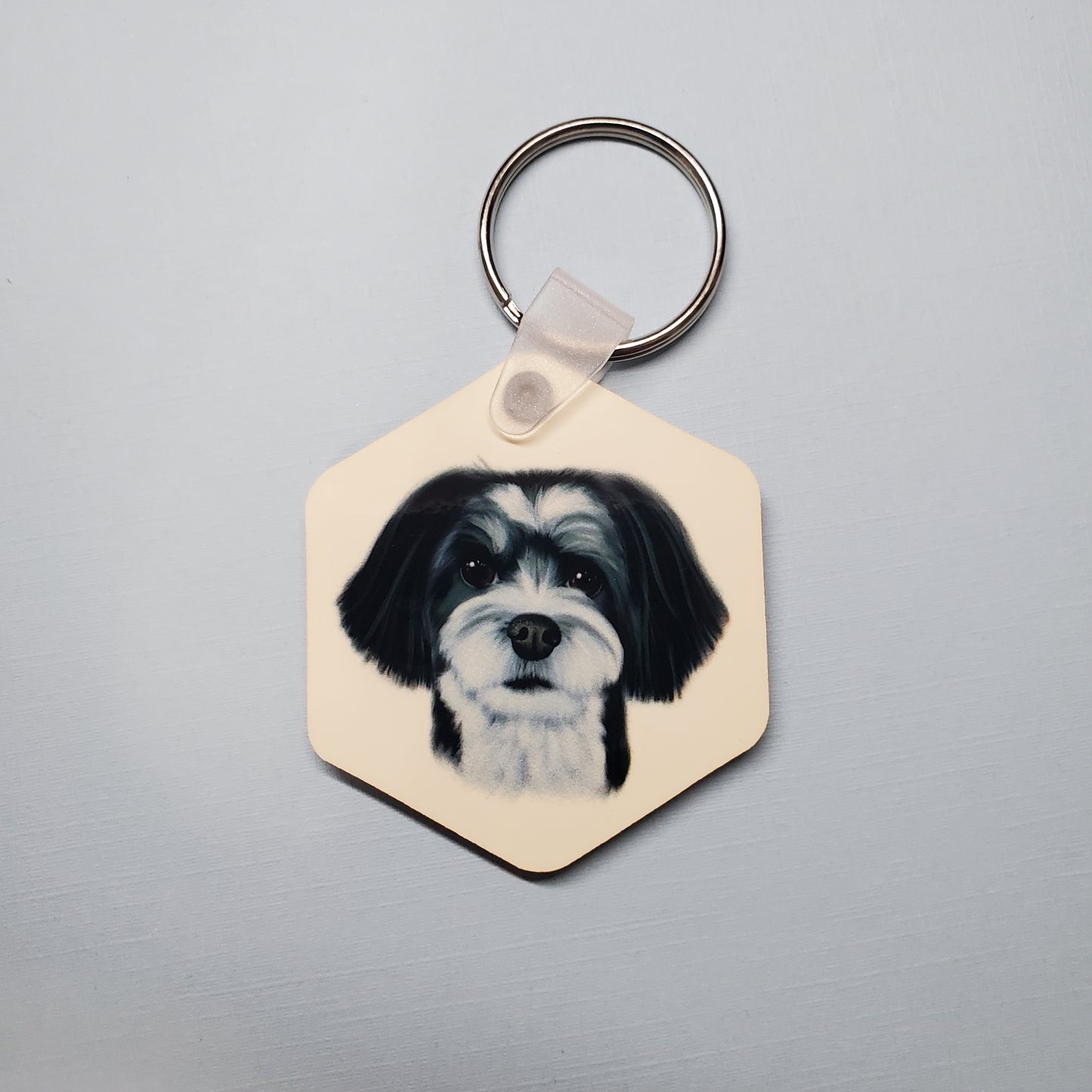 Pet Portrait Keychain