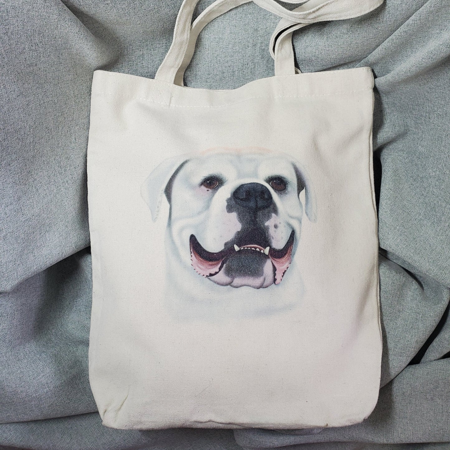 Pet Portrait Tote Bag
