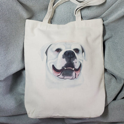 Pet Portrait Tote Bag