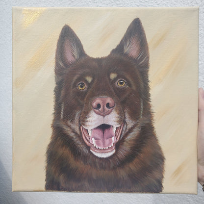Canvas Pet Portrait