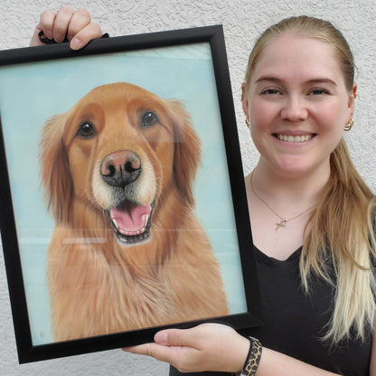 Pastel Pet Portrait
