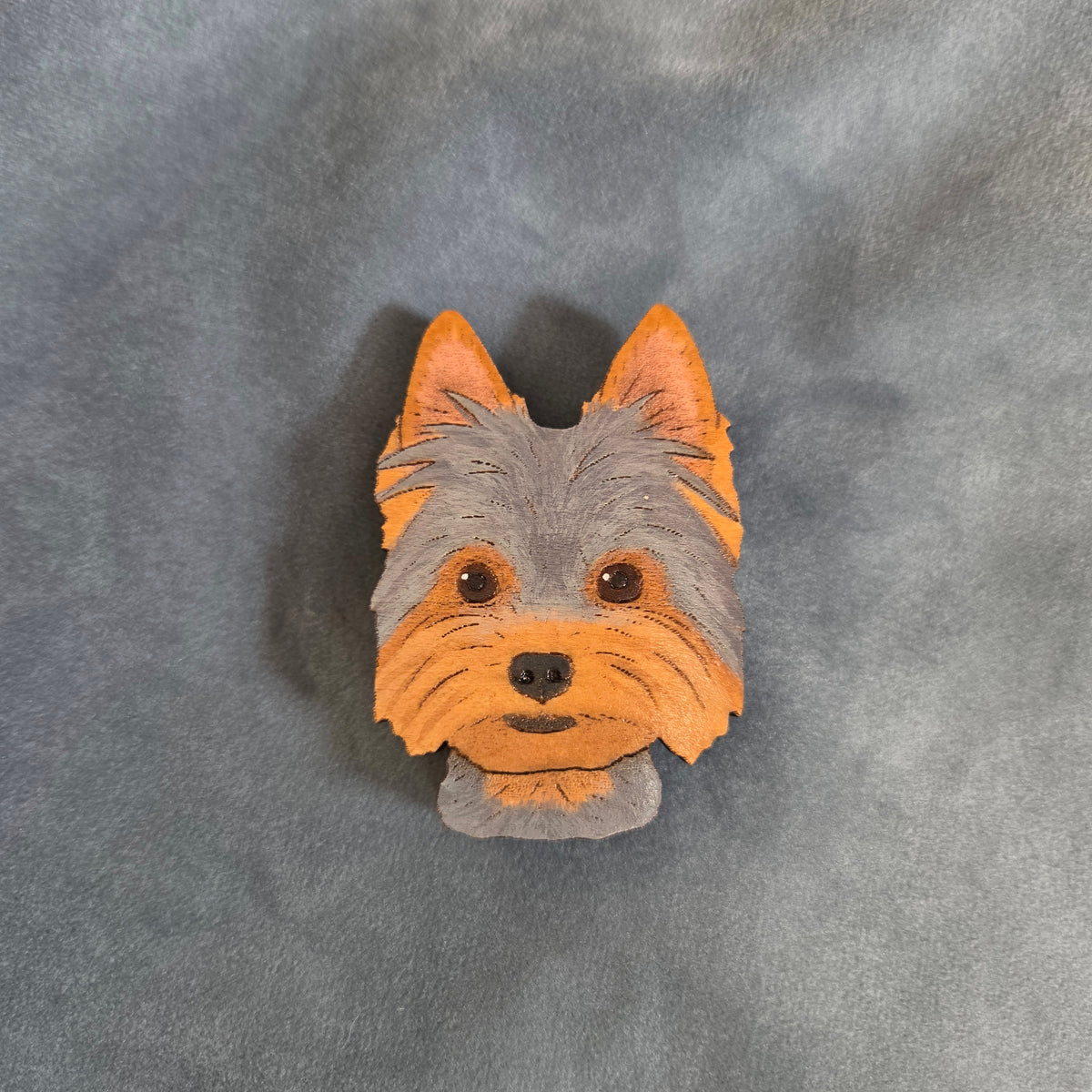 Hand-Painted Wooden Dog Breed Magnet