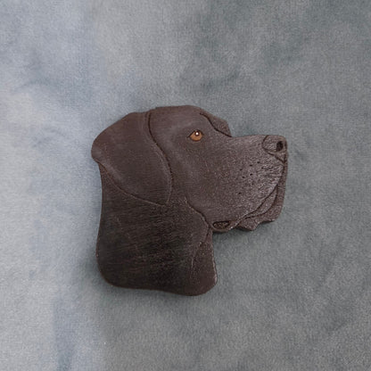 Hand-Painted Wooden Dog Breed Magnet